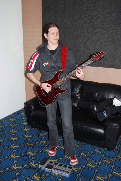 Yes, I colour-coordinate my outfits and guitars, WHAT OF IT